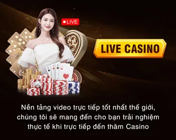 Sòng bạc trực tuyến đỉnh cao với dealer người thật